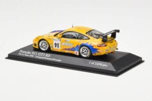 Porsche 911 997 GT3 RS T2M #91 Yamagishi / Fournoux / Konopka 24 Hours of Le Mans 2006 Minichamps 1:43 400066991 Diecast — photo 3 of 4