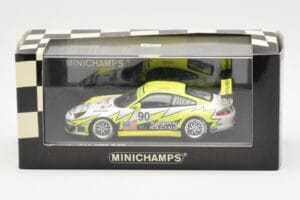 Porsche 911 997 GT3 RSR Krohn Racing #90 J. Bergmeister / T. Jonsson / T. Krohn 24 Hours of Le Mans 2006 Minichamps 1:43 4000 — photo 4 of 4