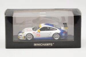 Porsche 911 997 GT3 RSR Tafel Racing #73 J. Tafel / J. Farnbacher 12 Hours of Sebring 2010 Minichamps 1:43 400076473 Diecast — photo 4 of 4