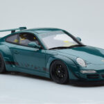 Porsche 911 997 RWB Syunkashuto Green GT Spirit 1:18 - image 4 of 6
