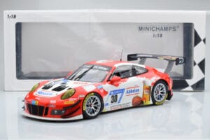 Porsche 911 GT3 R Frikadelli Racing Team #30 M. Muller / M. Arnold / F. Henzler / M. Campbell 24 Hours of Nurburgring 2018 Mi — photo 6 of 6