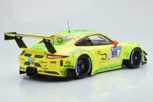 Porsche 911 GT3 R Manthey Racing #911 F. Scherer / K. Estre / R. Dumas / L. Vanthoor / E. Bamber 24 Hours of Nurburgring 2018 — photo 2 of 6