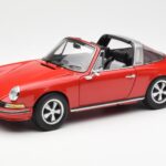 Porsche 911 Targa S Red Schuco 1:18 450036200 - image 3 of 9
