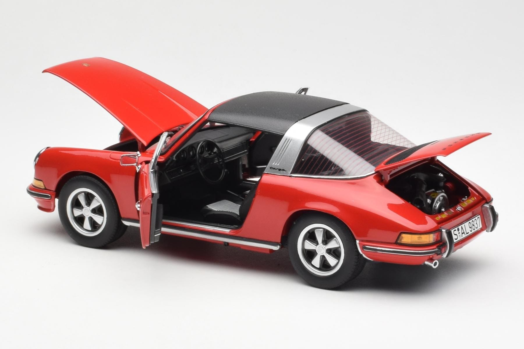 Porsche 911 Targa S Red Schuco 1:18 450036200 Diecast — photo 6 of 9
