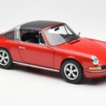 Porsche 911 Targa S Red Schuco 1:18 450036200 - image 7 of 9