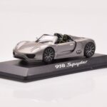 Porsche 918 Spyder Grey Metallic Minichamps 1:43 - image 2 of 4