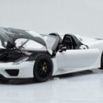 Porsche 918 Spyder Weissach Package White With Black Wheels Minichamps 1:18 - image 2 of 9