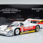 Porsche 956K Lindsay Saker #8 B. Wollek / C. Serra / S. Johansson 1000km Kyalami 1983 Minichamps 1:18 - image 6 of 6