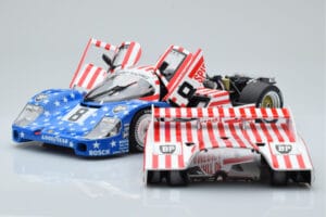 Porsche 956L Spirit of America #8 G. Follmer / J. Morton / K. Miller 24 Hours of Le Mans 1986 Minichamps 1:18 180866508 Dieca — photo 2 of 8