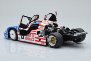 Porsche 956L Spirit of America #8 G. Follmer / J. Morton / K. Miller 24 Hours of Le Mans 1986 Minichamps 1:18 180866508 Dieca — photo 5 of 8