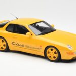 Porsche 968 Clubsport Yellow GT Spirit 1:18 GT129 - image 4 of 6
