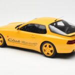 Porsche 968 Clubsport Yellow GT Spirit 1:18 GT129 - image 5 of 6