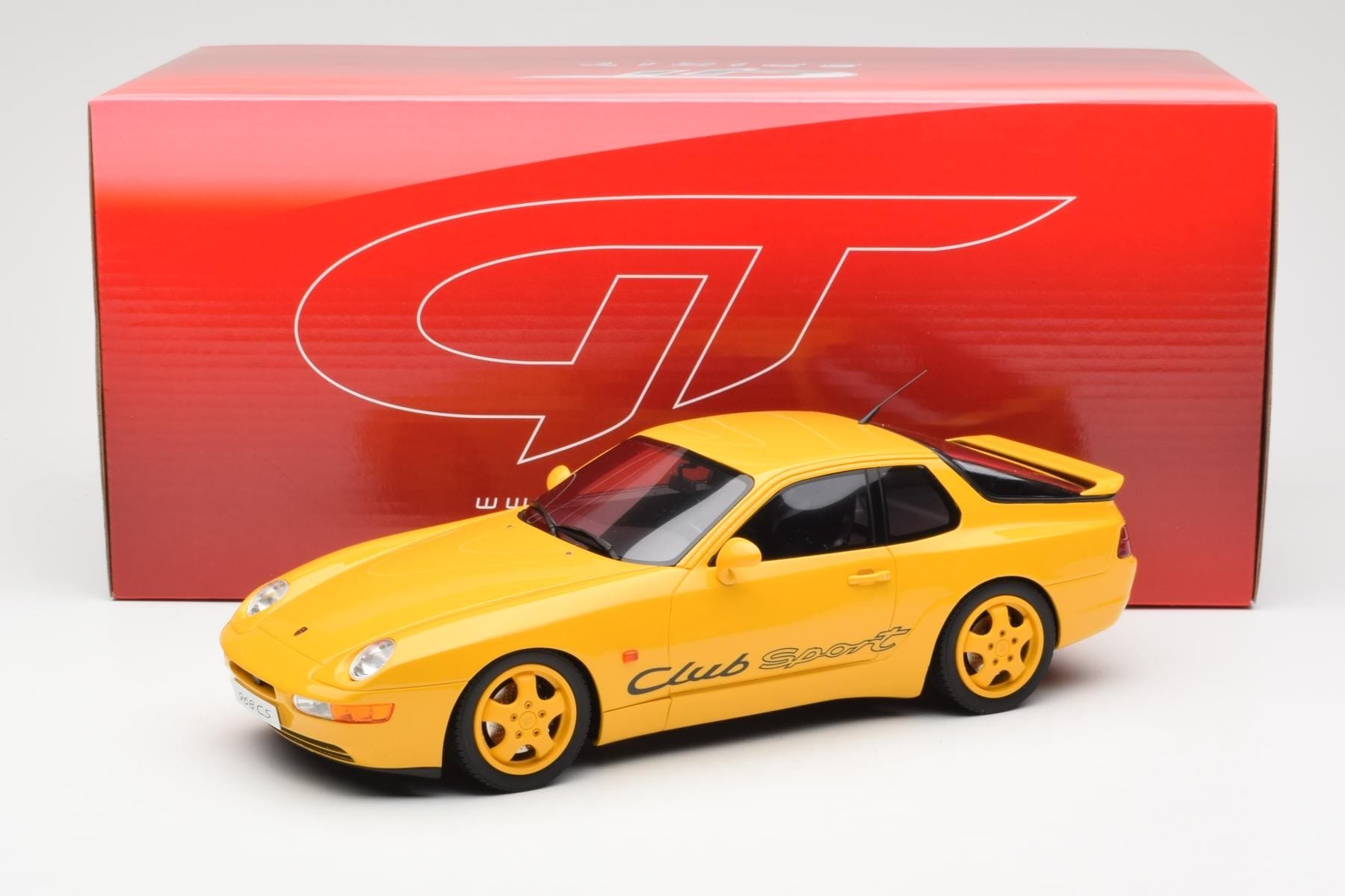 Porsche 968 Clubsport Yellow GT Spirit 1:18 GT129 Resin — photo 6 of 6
