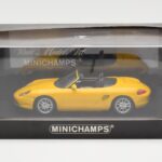 Porsche Boxster 986 Yellow Minichamps 1:43 - image 4 of 4