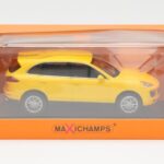 Porsche Cayenne 92A Yellow MaxiChamps 1:43 - image 4 of 4