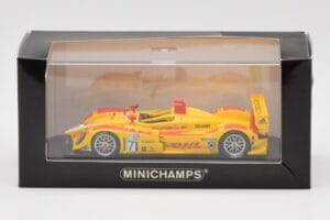 Porsche RS Spyder DHL #7 R. Dumas / T. Bernhard Winner Long Beach GP ALMS 2007 Minichamps 1:43 400076607 Diecast — photo 4 of 4