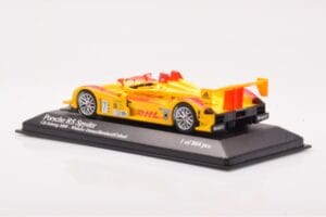 Porsche RS Spyder LMP2 #7 R. Dumas / T. Bernhard / E. Collard Sebring 12 Hours Winners 2008 Minichamps 1:43 400086807 Diecast — photo 3 of 4
