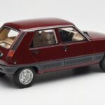 Renault 5 GTL Bordeaux Red Otto 1:18 OT1059 - image 2 of 6