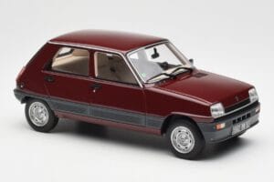 Renault 5 GTL Bordeaux Red Otto 1:18 OT1059 Resin — photo 4 of 6