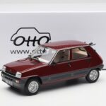 Renault 5 GTL Bordeaux Red Otto 1:18 OT1059 - image 6 of 6
