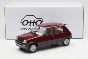 Renault 5 GTL Bordeaux Red Otto 1:18 OT1059 Resin — photo 6 of 6