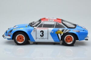 Alpine A110 #3 B. Darniche / A. Mahe Tour de Corse 1973 IXO 1:18 18RMC062B Diecast — photo 3 of 6