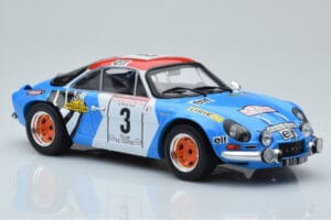 Alpine A110 #3 B. Darniche / A. Mahe Tour de Corse 1973 IXO 1:18 18RMC062B Diecast — photo 4 of 6
