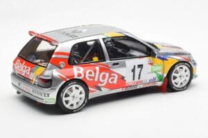 Renault Clio Maxi Kit Car Belga #17 Rally Ypres 1995 Otto 1:18 OT1058 Resin — photo 2 of 6