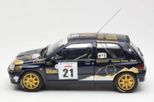 Renault Clio Williams DIAC #21 Jordan / Boyere Tour de Corse 1993 Norev 1:18 185228 Diecast — photo 4 of 8