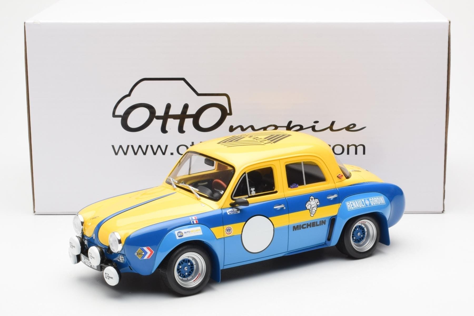 Renault Dauphine Proto 1600 Yellow Otto 1:18 OT1004 Resin — photo 6 of 6