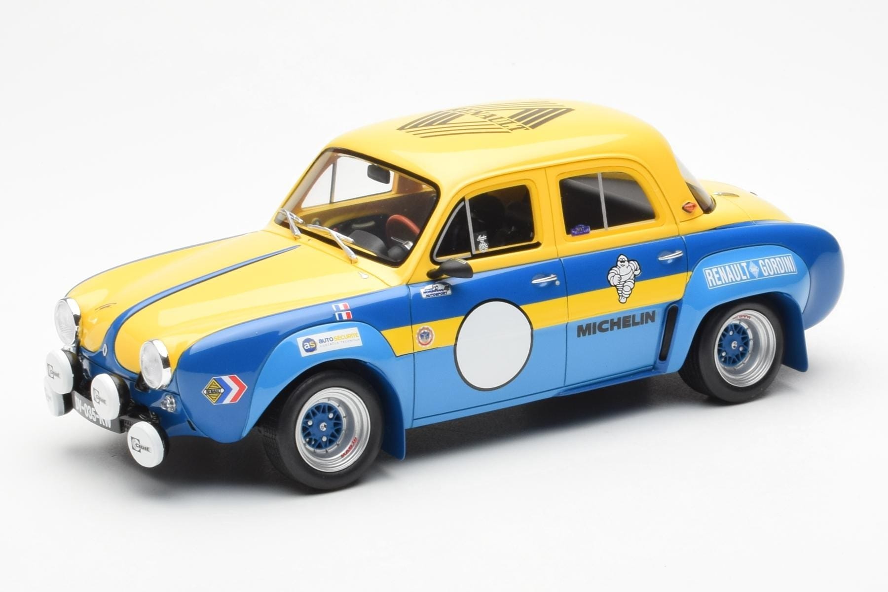 Renault Dauphine Proto 1600 Yellow Otto 1:18 OT1004 Resin