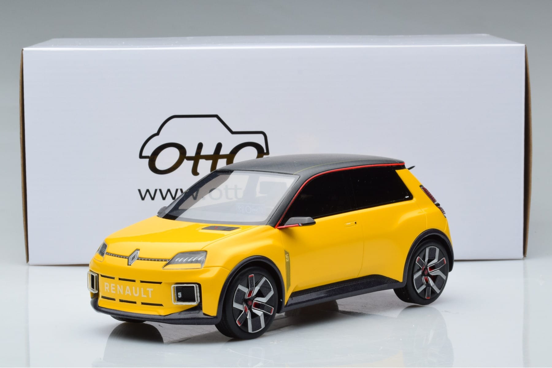 Renault E-Tech Electric Prototype Yellow Otto 1:18 OT406 Resin — photo 6 of 6