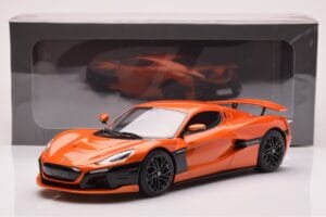 Rimac Nevera Orange GT Spirit 1:18 GT880 Resin — photo 6 of 6