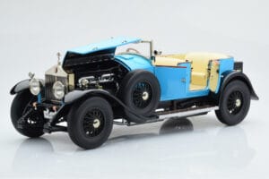 Rolls-Royce Phantom I Cabriolet Blue Kyosho 1:18 08931LB Diecast — photo 8 of 9