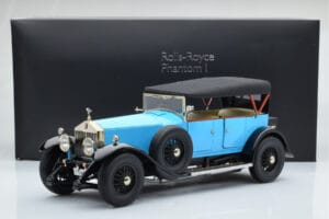 Rolls-Royce Phantom I Cabriolet Blue Kyosho 1:18 08931LB Diecast — photo 9 of 9