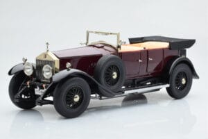 Rolls-Royce Phantom I Cabriolet Burgundy Red Kyosho 1:18 08931R Diecast — photo 2 of 10