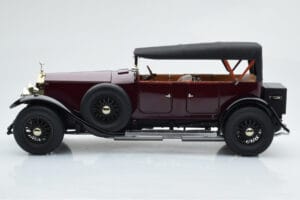 Rolls-Royce Phantom I Cabriolet Burgundy Red Kyosho 1:18 08931R Diecast — photo 4 of 10