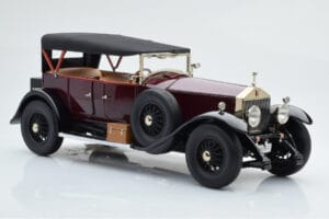 Rolls-Royce Phantom I Cabriolet Burgundy Red Kyosho 1:18 08931R Diecast — photo 5 of 10