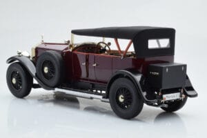 Rolls-Royce Phantom I Cabriolet Burgundy Red Kyosho 1:18 08931R Diecast — photo 6 of 10