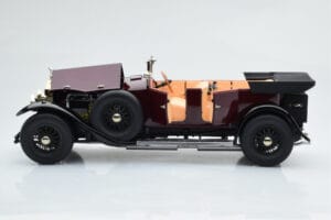 Rolls-Royce Phantom I Cabriolet Burgundy Red Kyosho 1:18 08931R Diecast — photo 8 of 10
