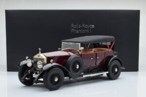 Rolls-Royce Phantom I Cabriolet Burgundy Red Kyosho 1:18 08931R Diecast — photo 10 of 10