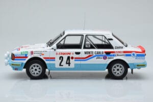 Skoda 130 L Night Version #24 J. Augland Rally Monte Carlo 1987 IXO 1:18 18RMC156 Diecast — photo 3 of 6