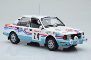 Skoda 130 L Night Version #24 J. Augland Rally Monte Carlo 1987 IXO 1:18 18RMC156 Diecast — photo 4 of 6