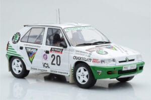 Skoda Felicia #20 S. Blomqvist / B. Cederberg Rally RAC Lombard 1995 IXO 1:18 18RMC147 Diecast — photo 4 of 6
