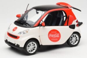 Smart Fortwo 451 Coca-Cola Minichamps 1:18 150036301 Diecast — photo 2 of 8