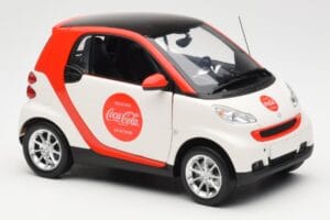 Smart Fortwo 451 Coca-Cola Minichamps 1:18 150036301 Diecast — photo 6 of 8