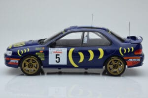 Subaru Impreza 555 #5 C. Sainz / L. Moya Tour de Corse 1995 IXO 1:18 18RMC063A Diecast — photo 3 of 6