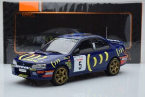 Subaru Impreza 555 #5 C. Sainz / L. Moya Tour de Corse 1995 IXO 1:18 18RMC063A Diecast — photo 6 of 6