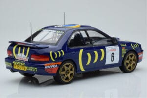 Subaru Impreza 555 #6 P. Liatti / C. Cassina Tour de Corse 1995 IXO 1:18 18RMC063C Diecast — photo 2 of 6