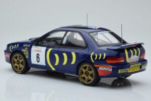 Subaru Impreza 555 #6 P. Liatti / C. Cassina Tour de Corse 1995 IXO 1:18 18RMC063C Diecast — photo 5 of 6
